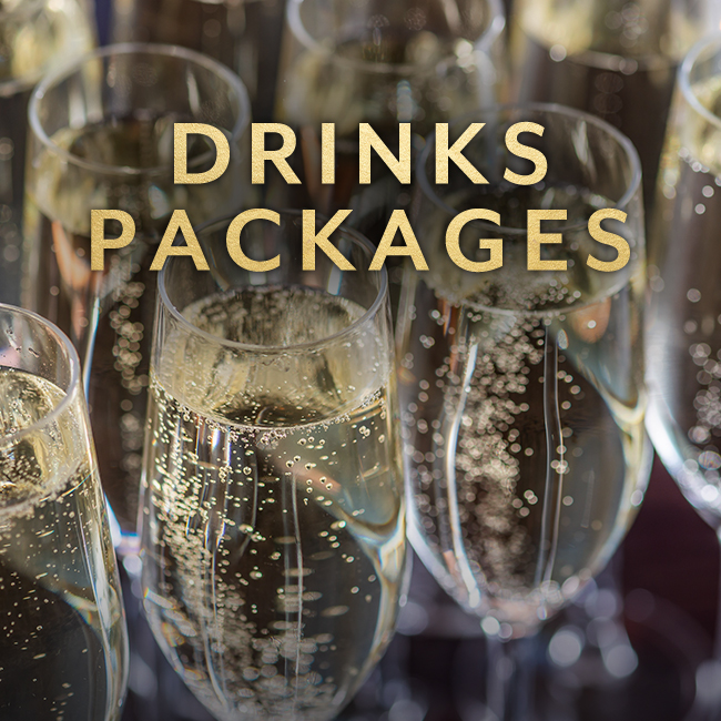 Drinks packages at The Tudor Rose 